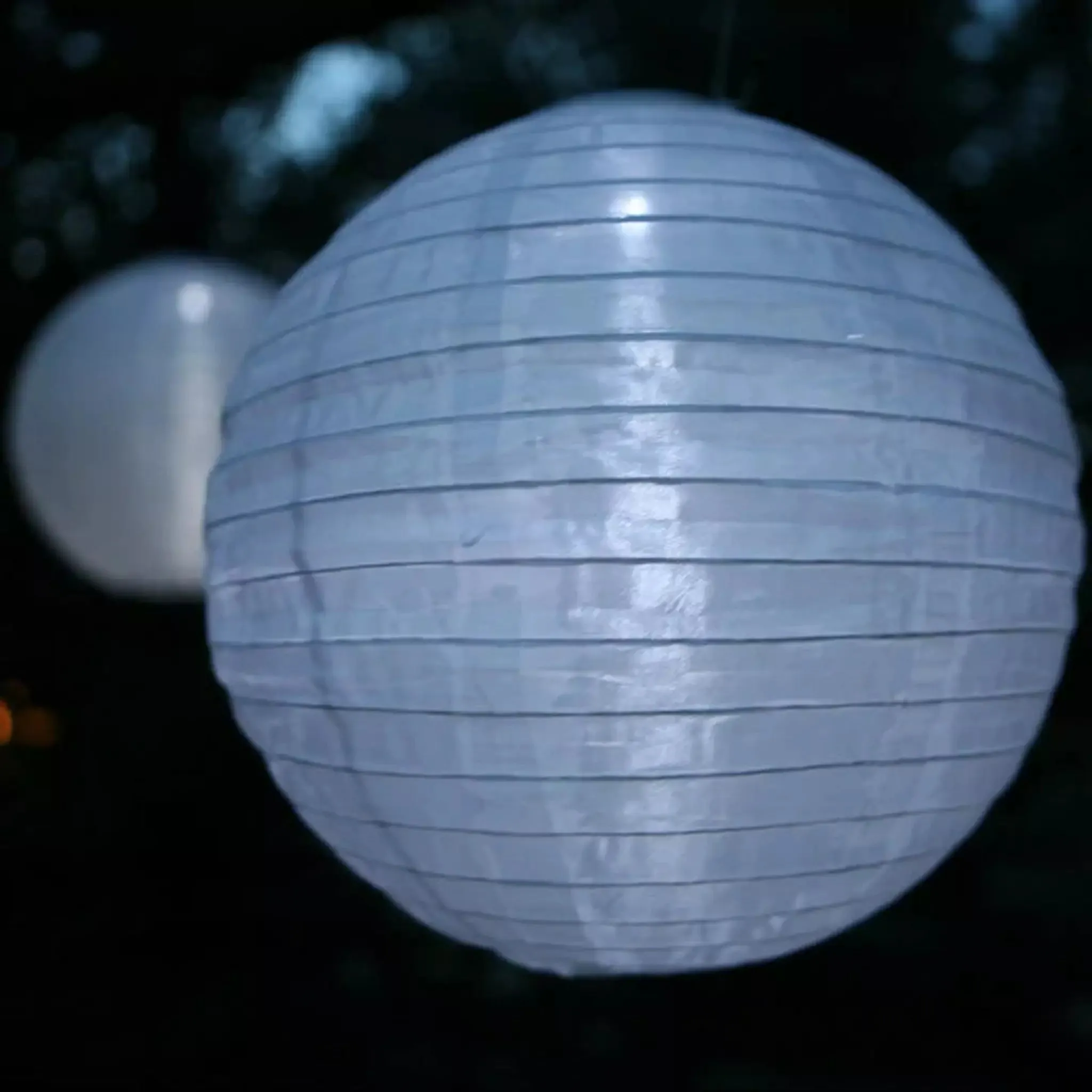 10" Round Solar Lantern