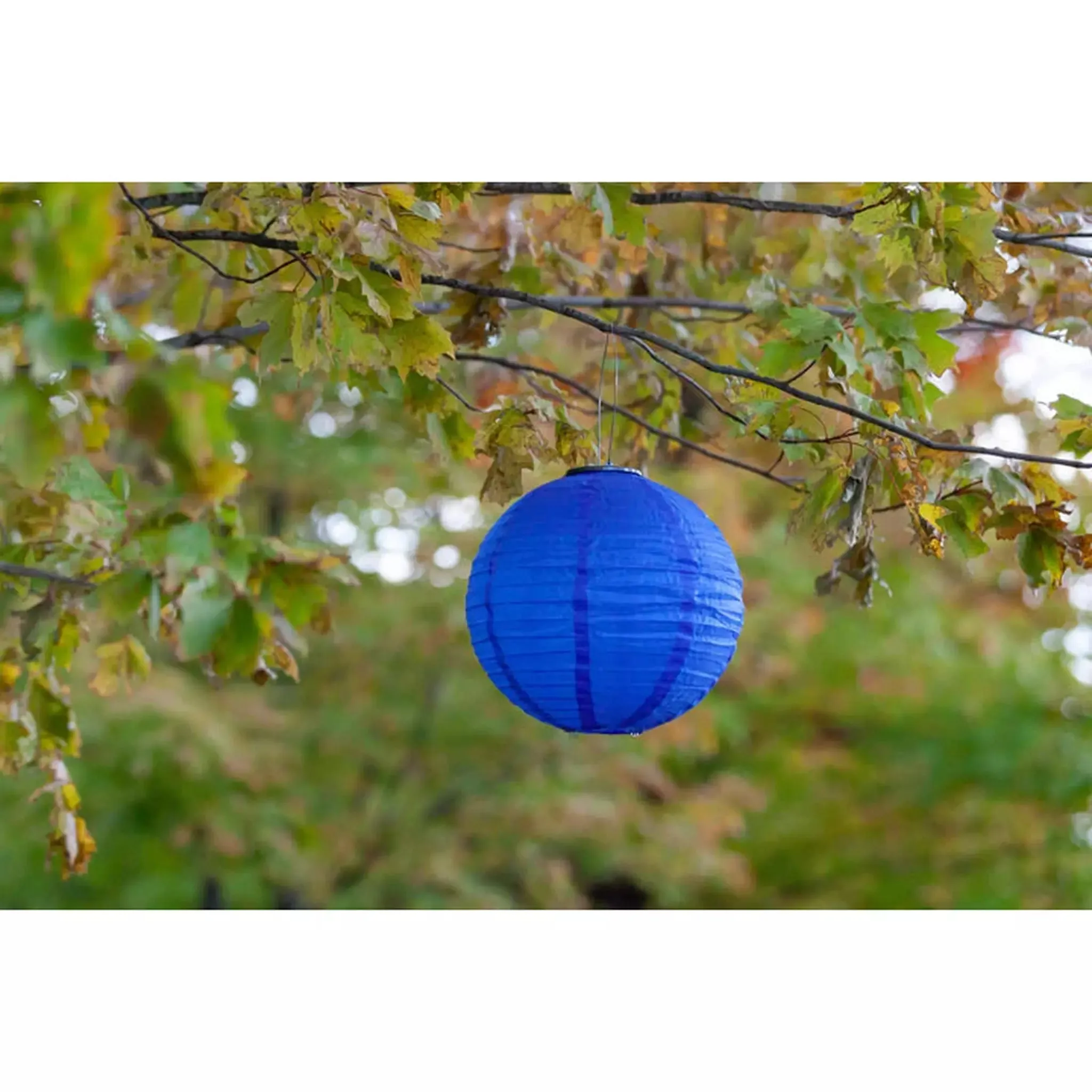 12" Festival Round Solar Lantern