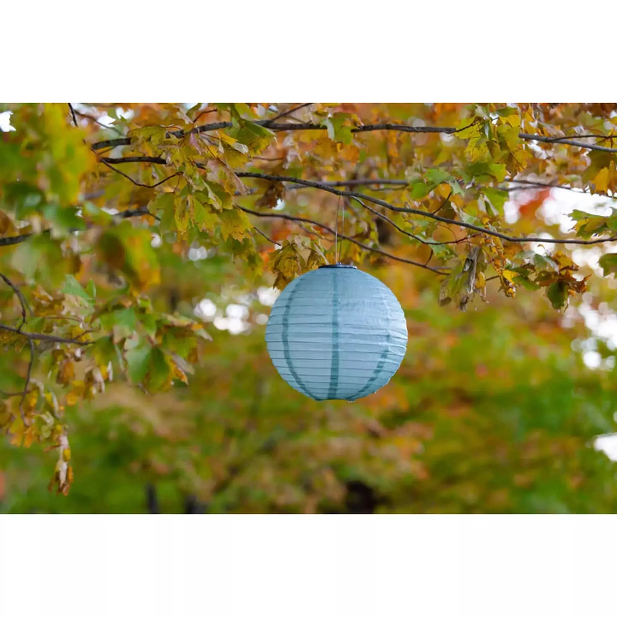 12" Festival Round Solar Lantern