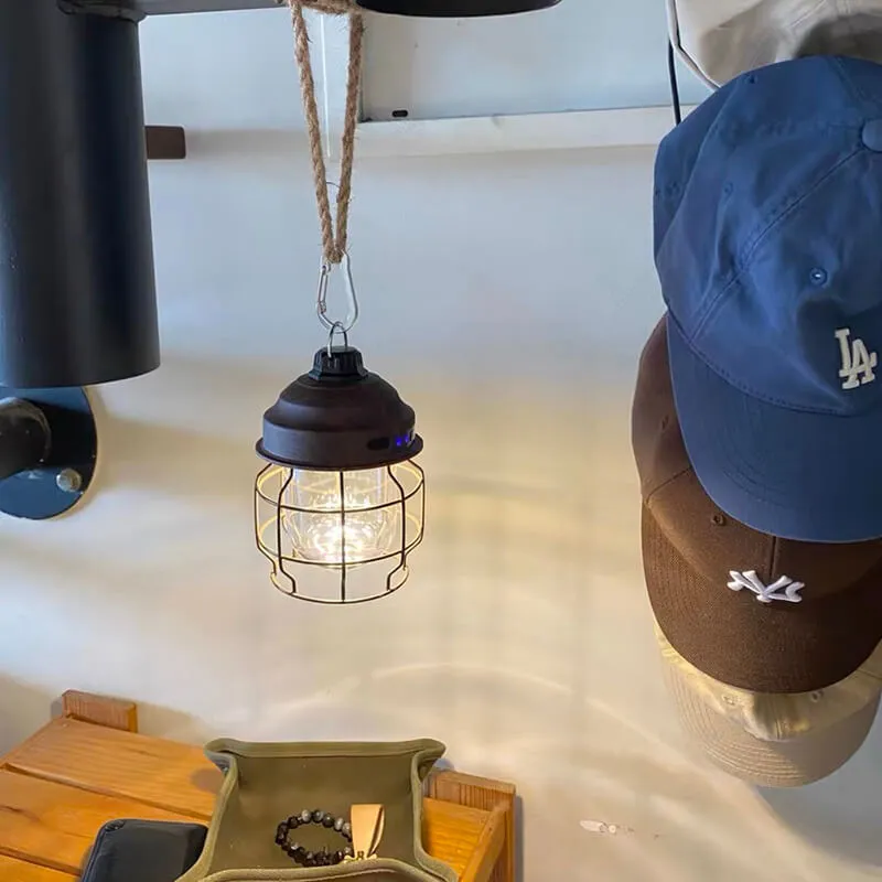 360° LED Rechargeable Railroad Lanterns For Camping