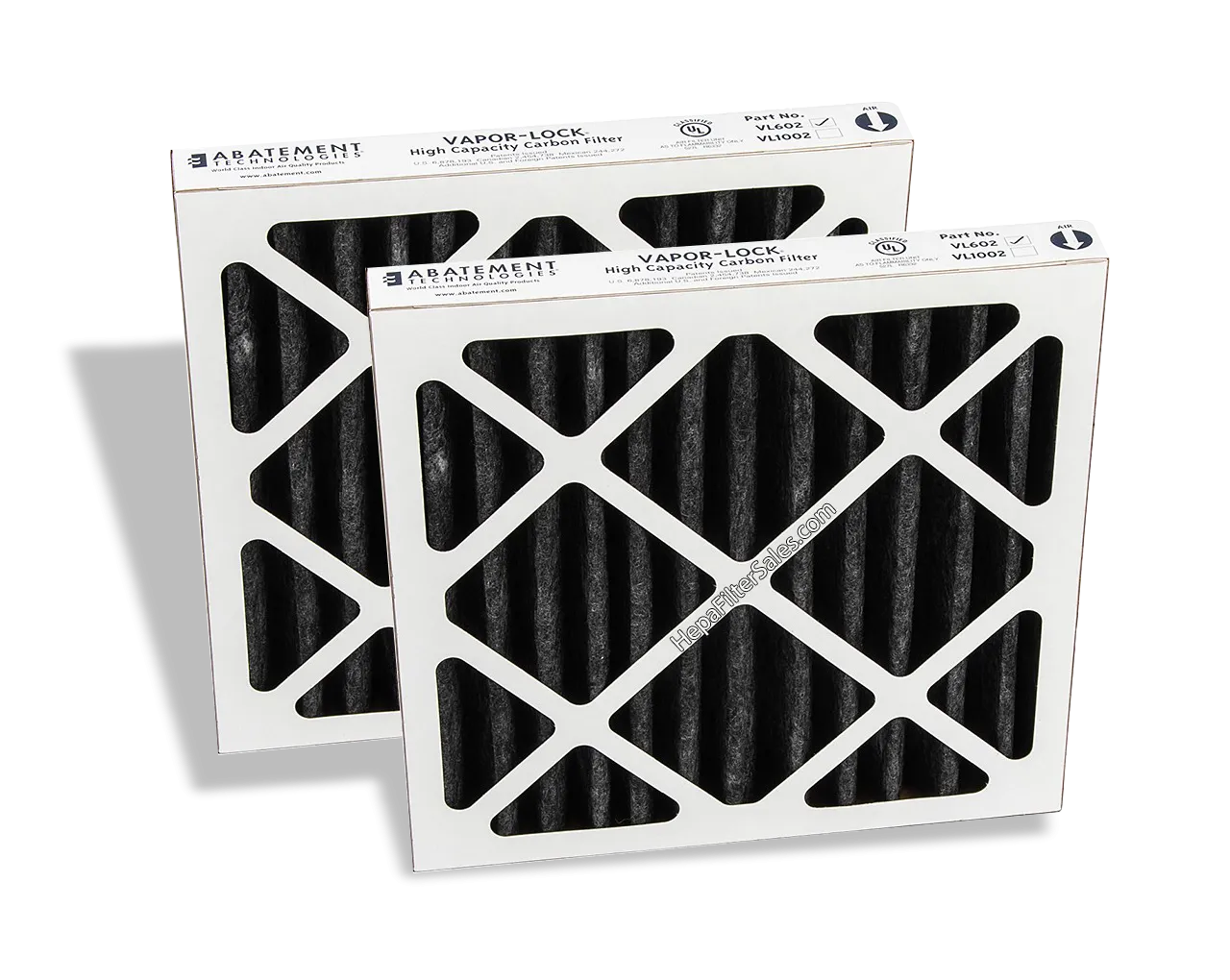 Abatement Technologies VL602 Carbon Filter - 2 Pack