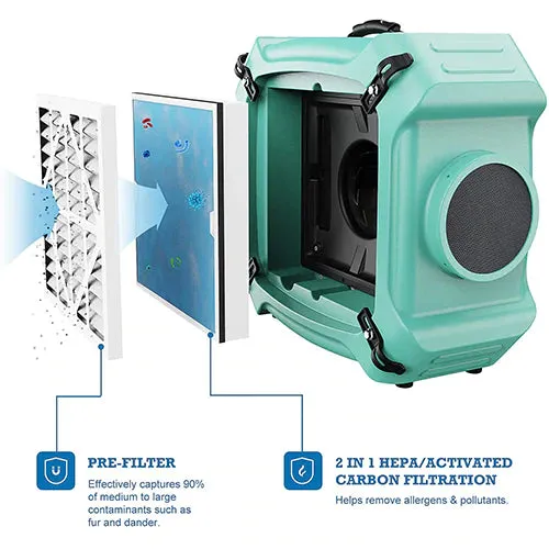 AlorAir PureAiro HEPA Max 770 Air Scrubber