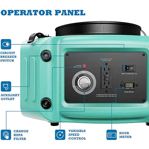 AlorAir PureAiro HEPA Max 770 Air Scrubber