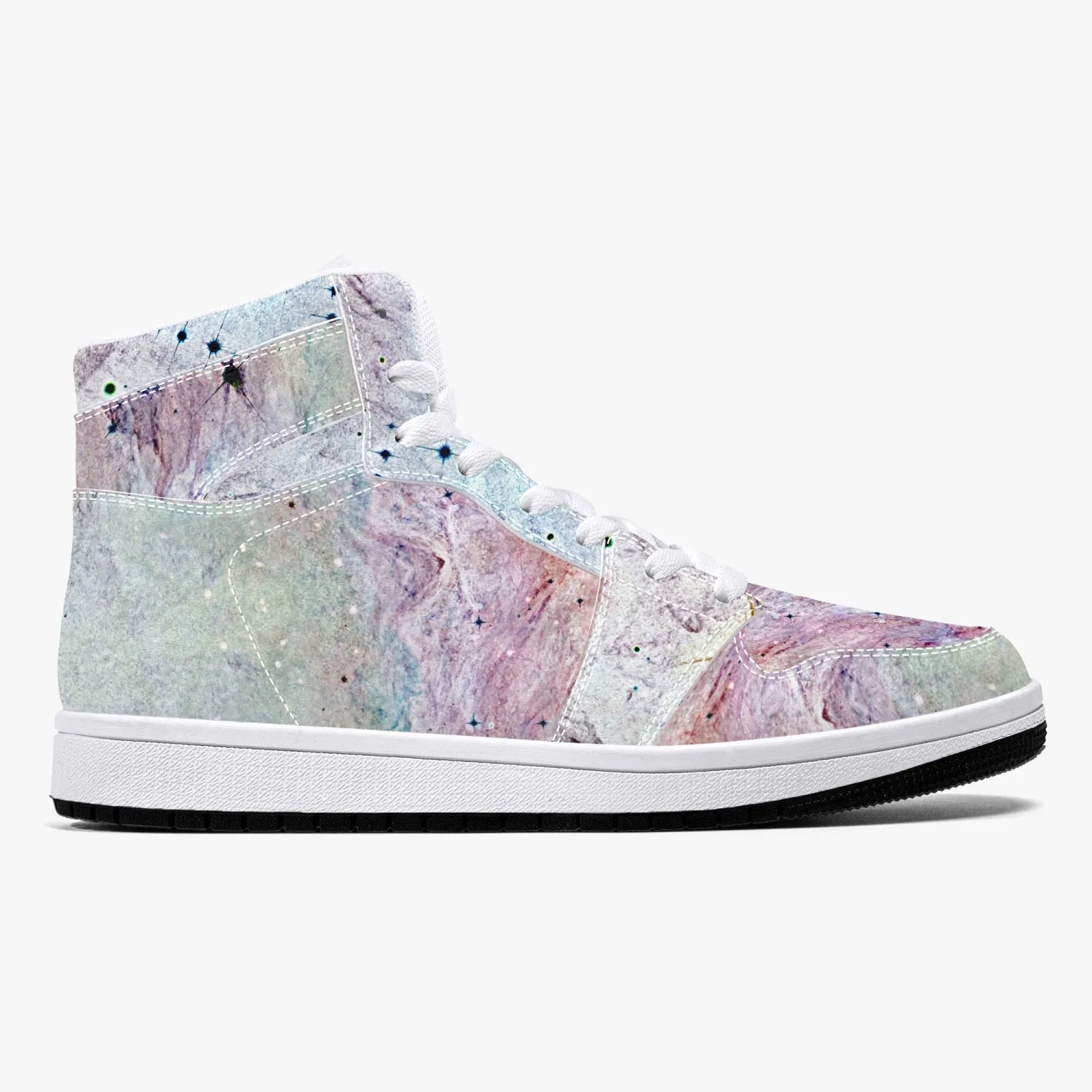 Aphrodite Psychedelic Split-Style High-Top Sneakers