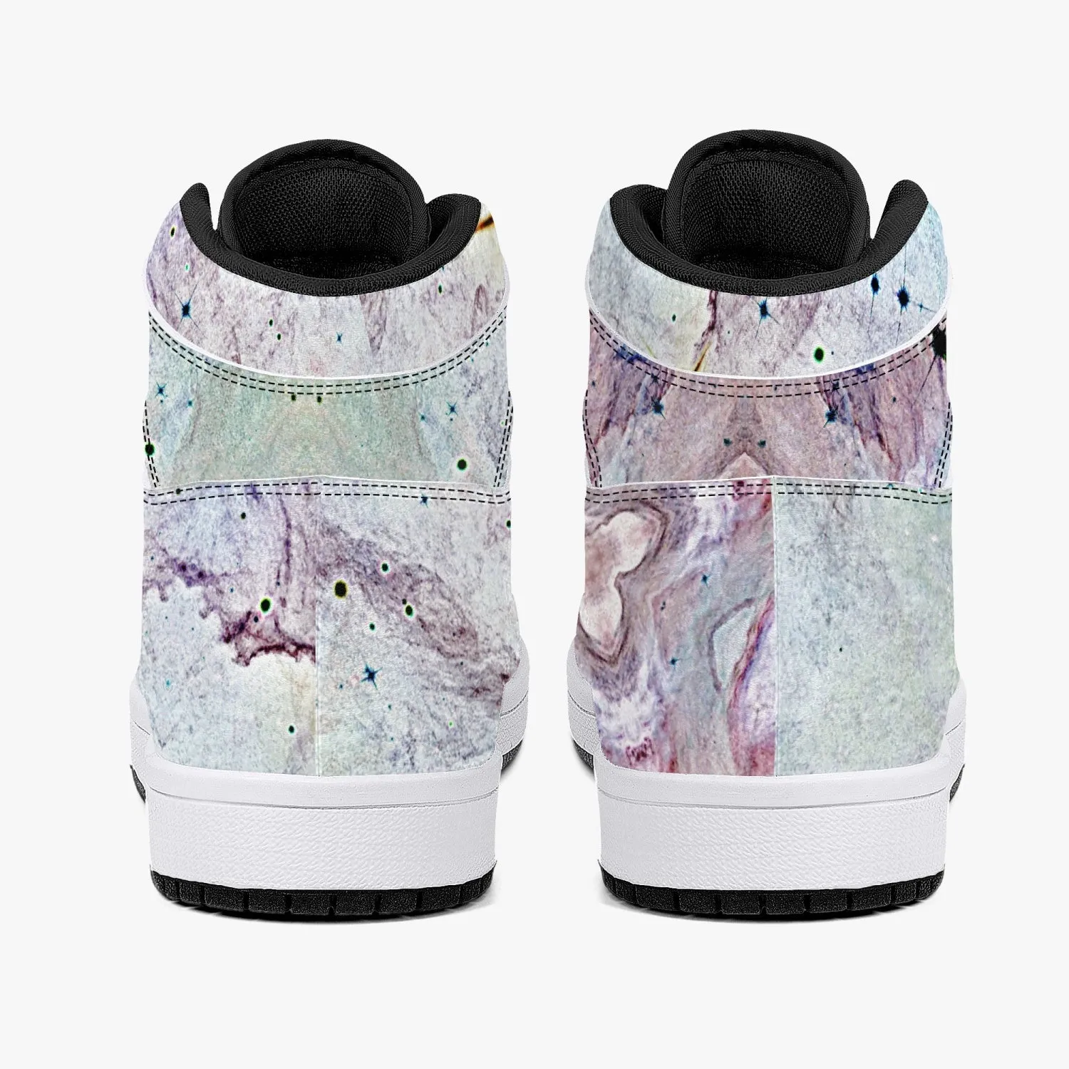 Aphrodite Psychedelic Split-Style High-Top Sneakers