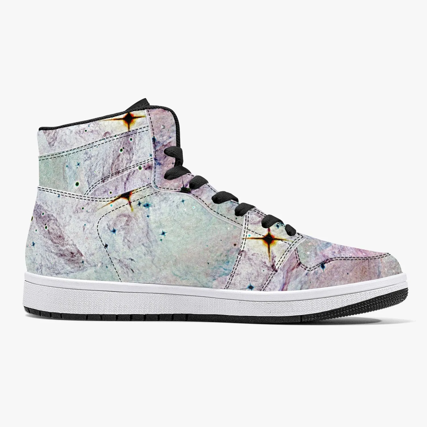 Aphrodite Psychedelic Split-Style High-Top Sneakers