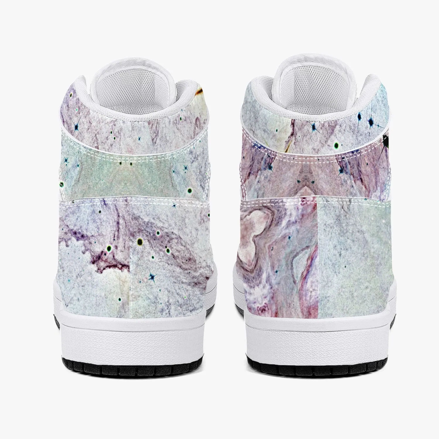 Aphrodite Psychedelic Split-Style High-Top Sneakers