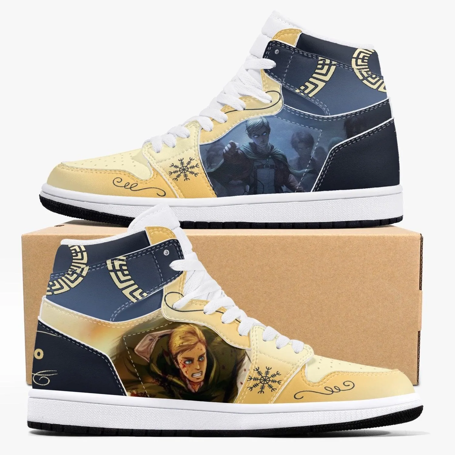 Attack On Titan Erwin Smith JD1 Anime Shoes