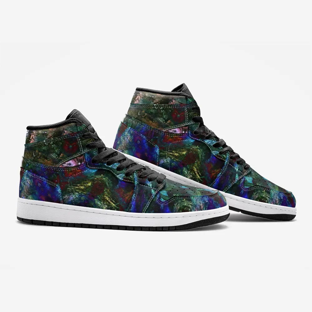 Azule Psychedelic Full-Style High-Top Sneakers