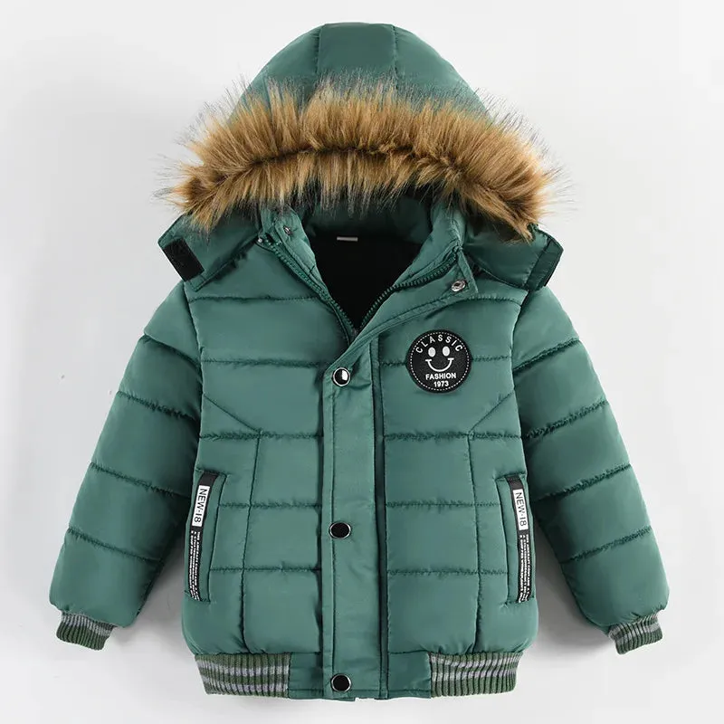BIBIHOU Waterproof Kids Camo Jacket For Ski Snowboard