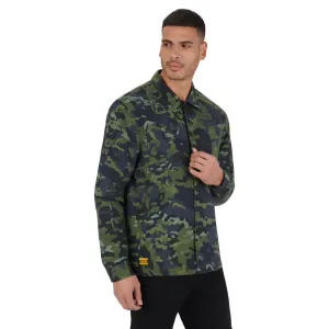 BRP  Can-Am Mens Coaches Jacket Wind Resistant Water Repellant Nylon Camo