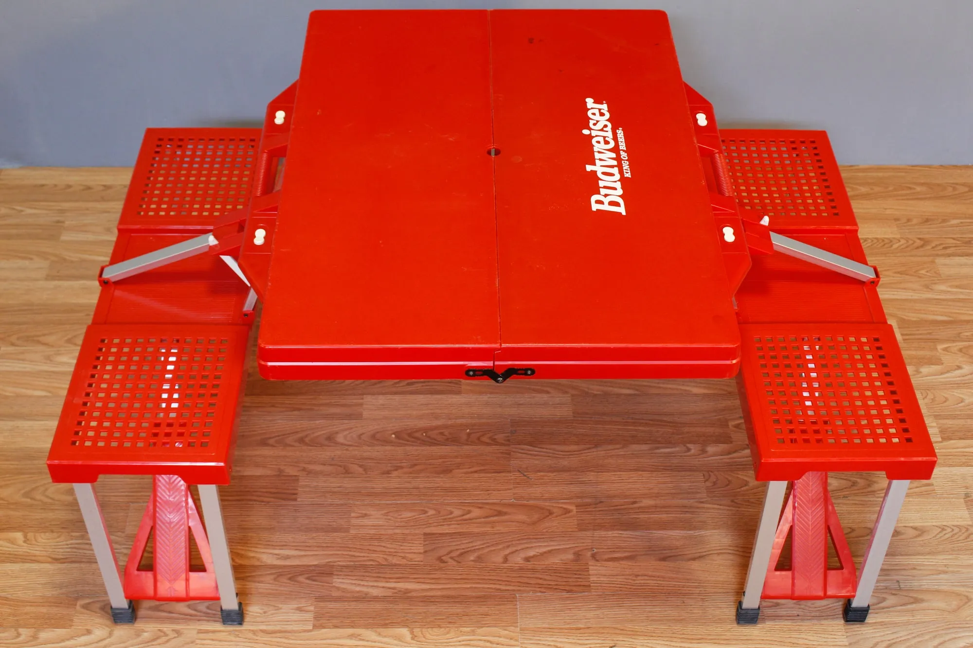 Budweiser Red Portable Leisure Table