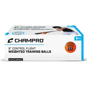 Champro 15oz 9" Control Flight Training Ball - 6-Pack