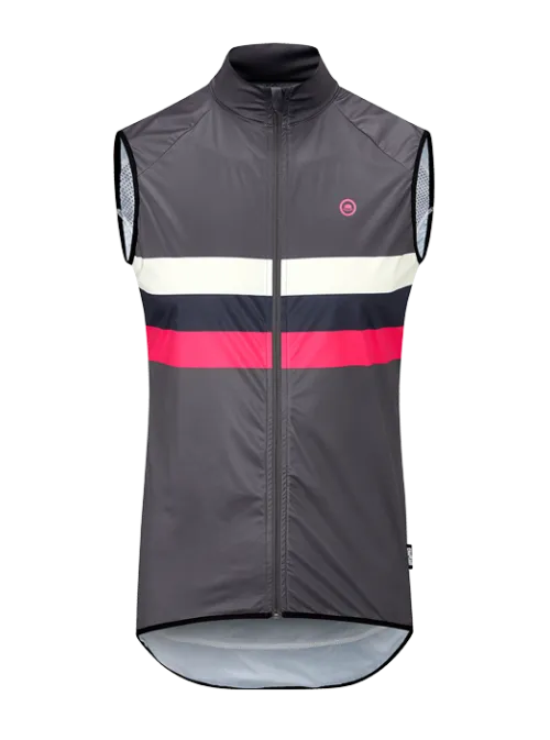 Chapeau! Club Stripe Gilet - Flint Grey