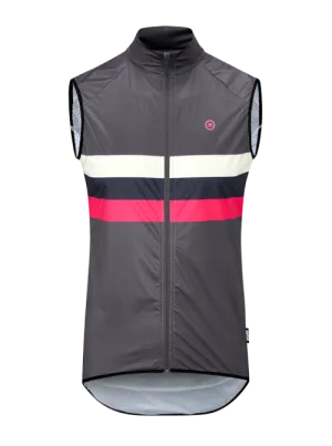 Chapeau! Club Stripe Gilet - Flint Grey