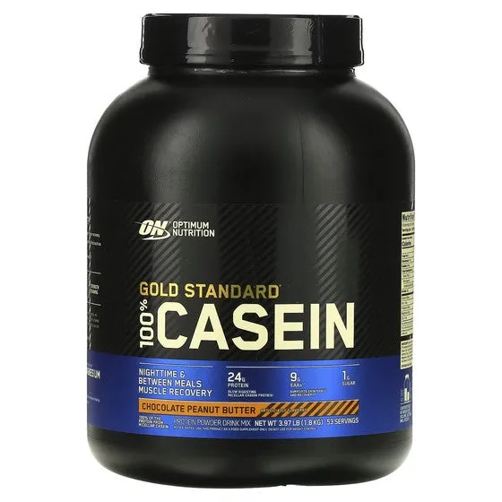 Chocolate Peanut Butter Optimum Nutrition Gold Standard 1 Casein Chocolate Peanut Butter , 1, 8 kg