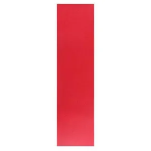 Colored Longboard Skateboard Griptape Sheet 10"x 42" -  Red