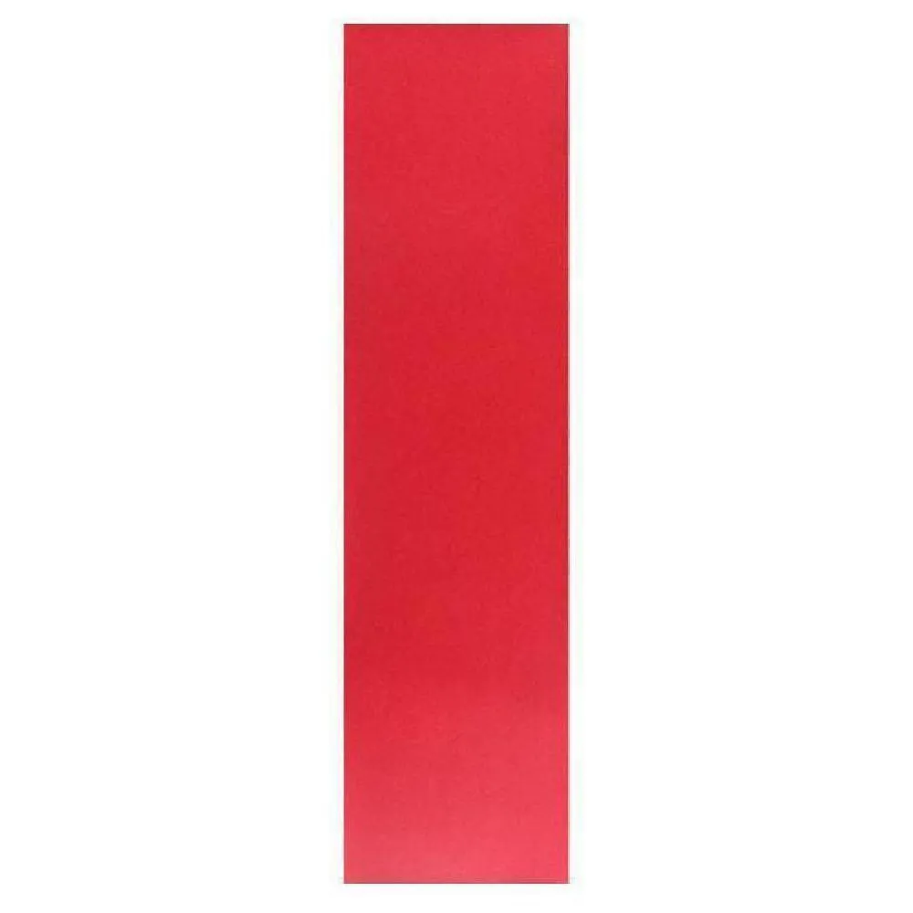 Colored Longboard Skateboard Griptape Sheet 10"x 42" -  Red