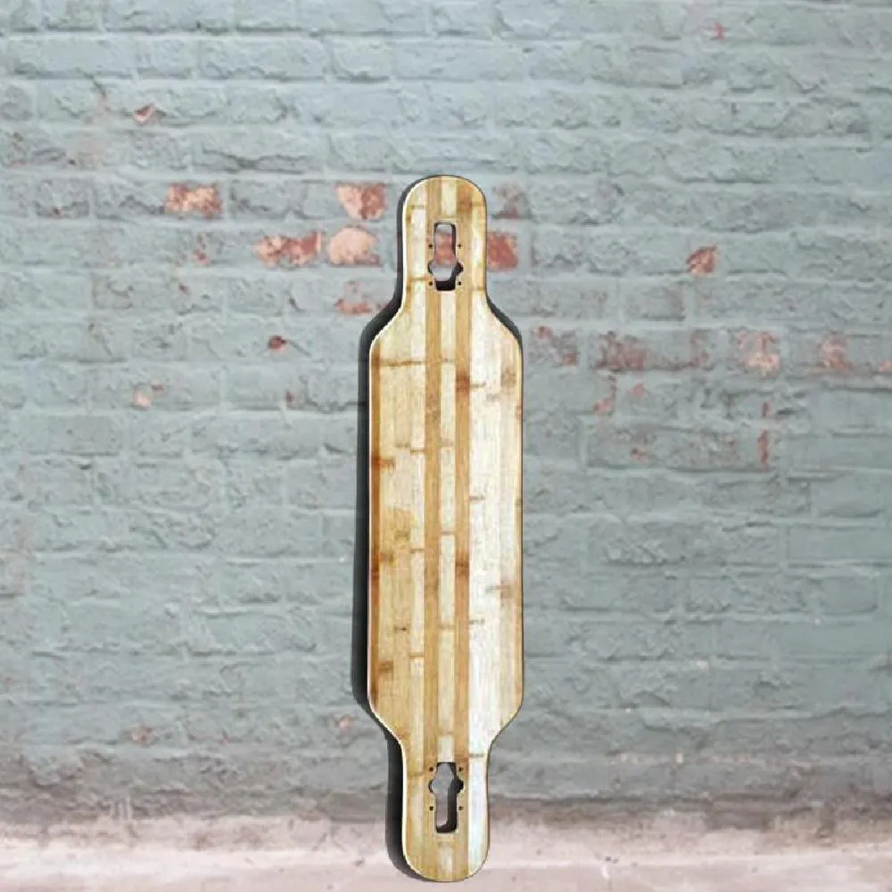 Drop Through Bamboo NS Longboard  39" x 8.75"  Deck