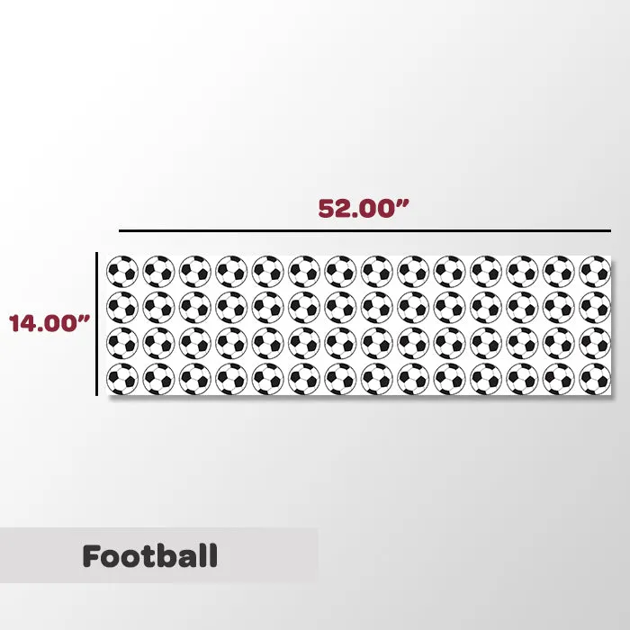 Football Fans Mini Wall Art Stickers