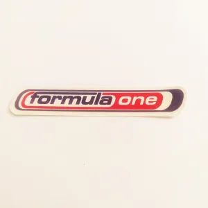 Formula One Skateboard Sticker