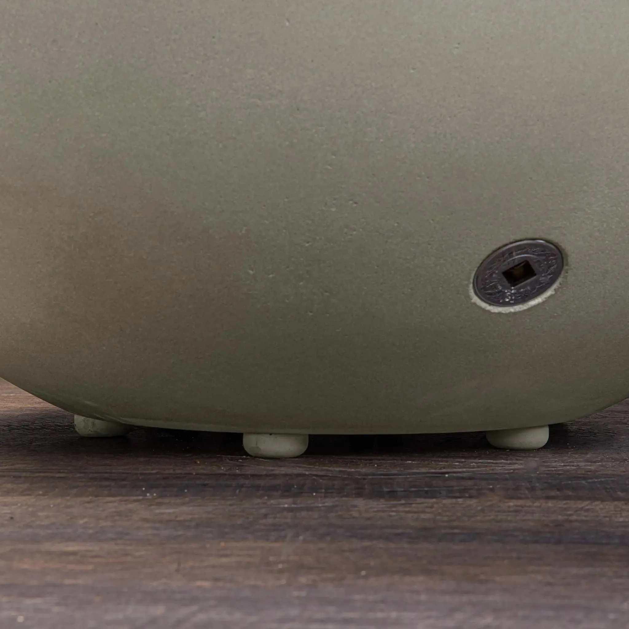 Gravity 36" W Beige Round Concrete CSA Electronic Ignition On/Off Natural Gas Fire Pit - SD-FP-GRAV-3616-BEIG-ELECCSAOO-NG by Starfire Designs