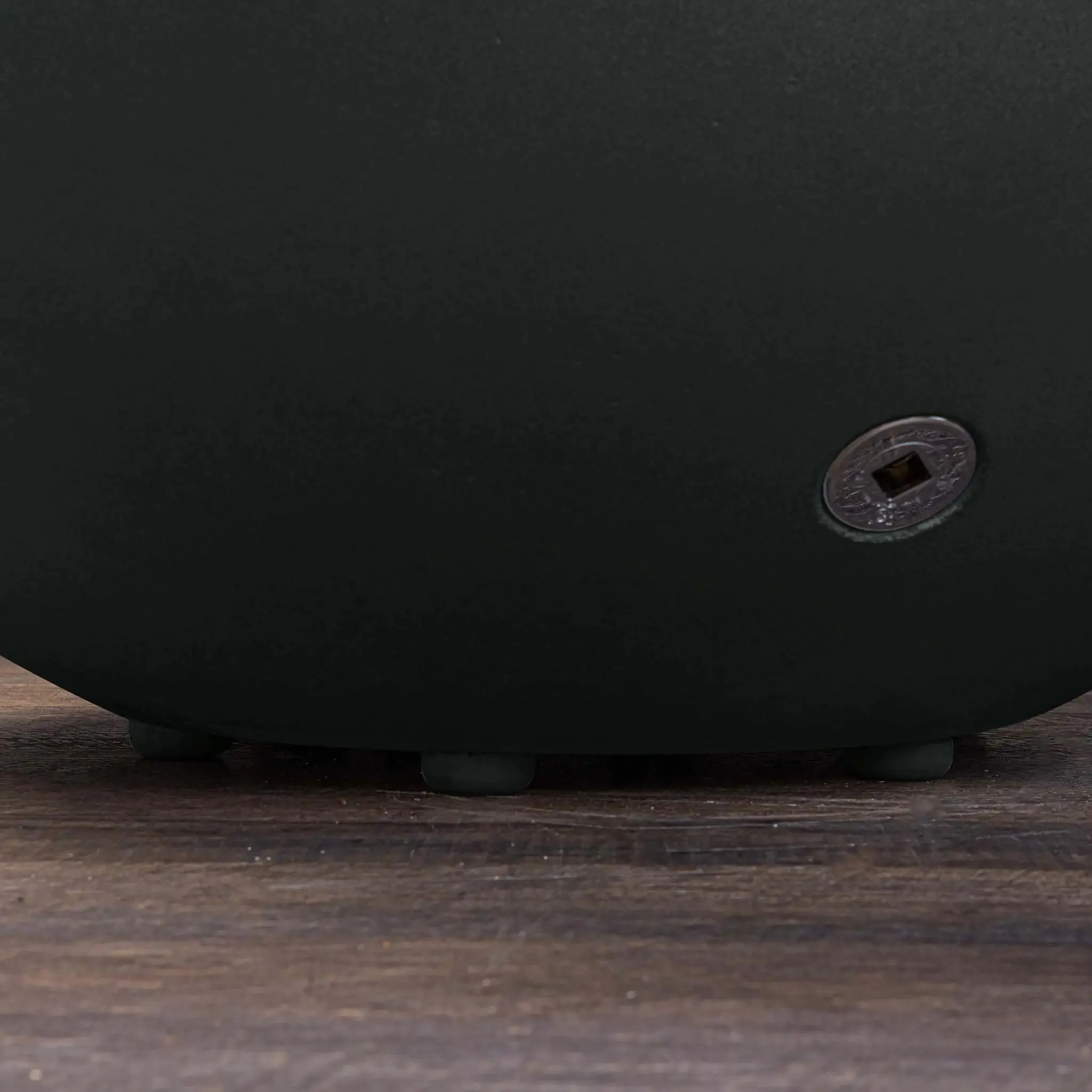 Gravity 36" W Graphite Round Concrete CSA Electronic Ignition On/Off Propane Gas Fire Pit - SD-FP-GRAV-3616-GRPH-ELECCSAOO-LP by Starfire Designs