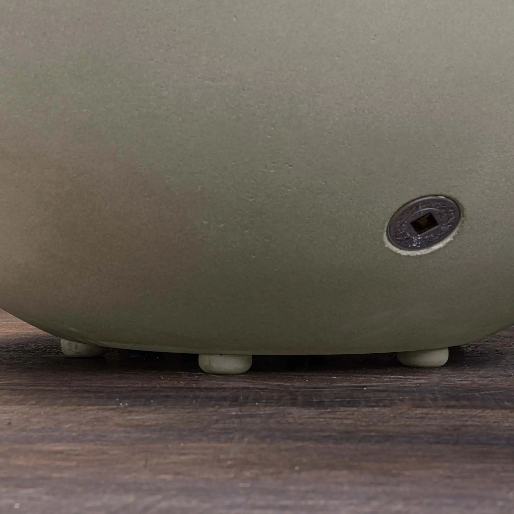 Gravity - Rustic 36" W Beige Round Concrete Match Lit Natural Gas Fire Pit - SD-FP-TRAV-3616-BEIG-ML by Starfire Designs