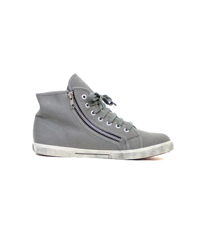 Grey High Top Sneakers