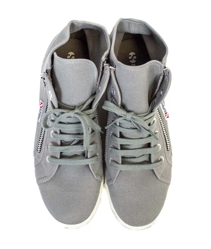 Grey High Top Sneakers