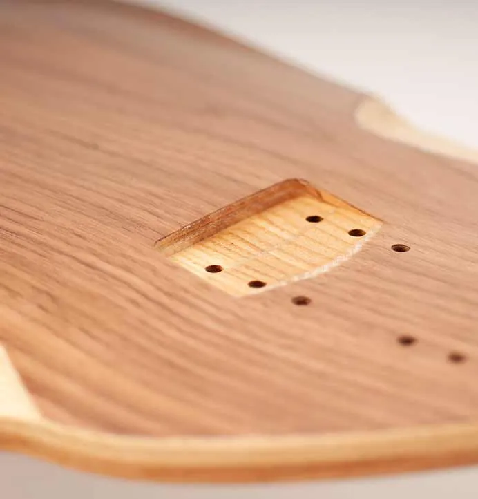 Hackbrett Krokodil Freeride Longboard