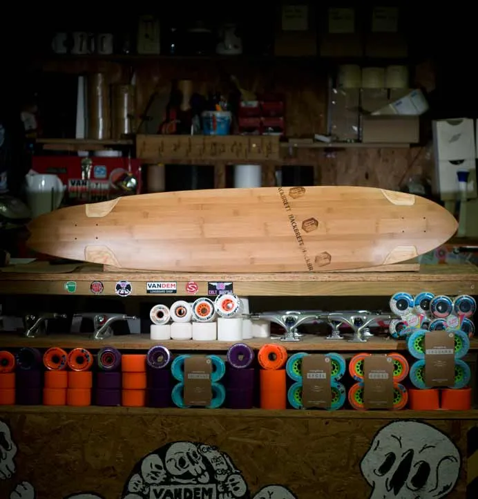 Hackbrett Longboards Wasser Deck