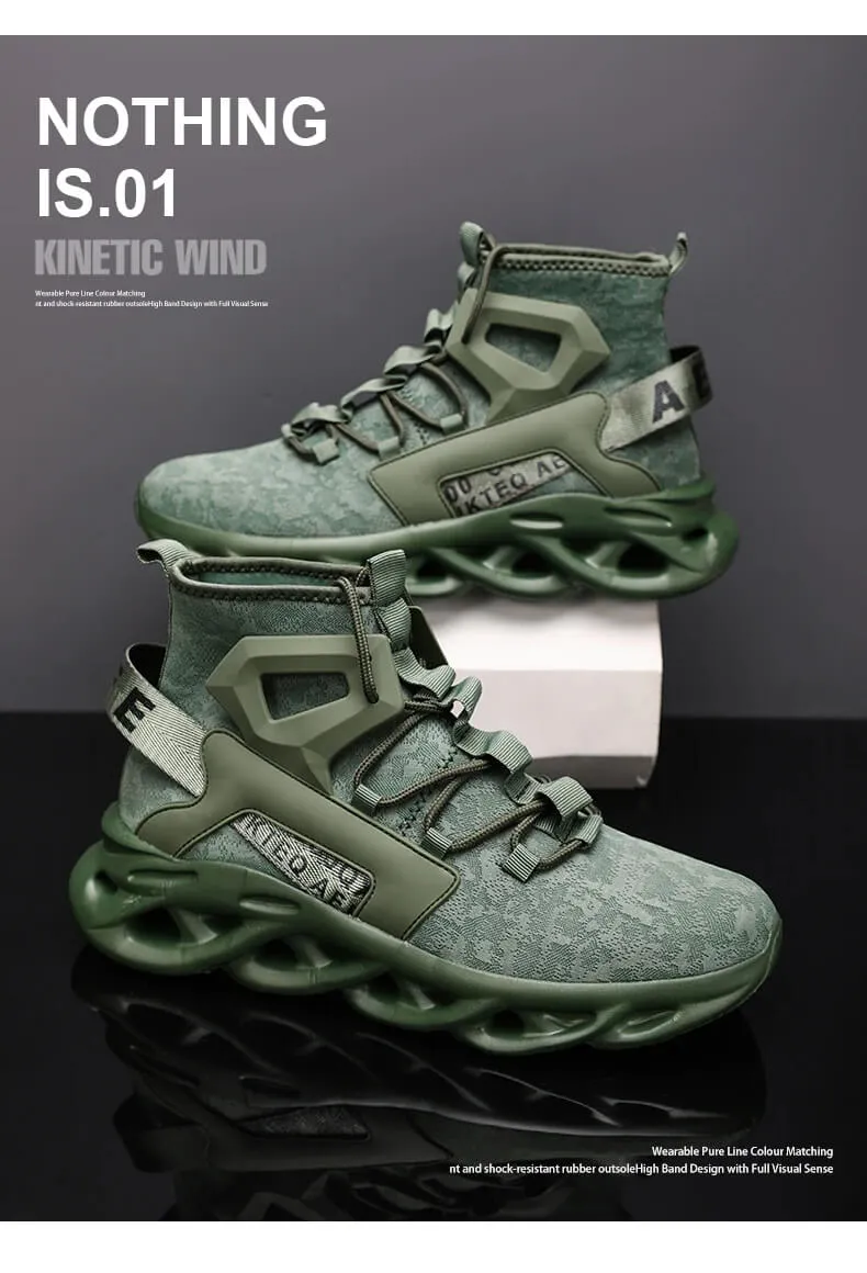 High Top Sneakers HTS500 best street style shoes 2024