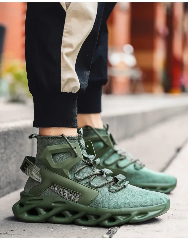 High Top Sneakers HTS500 best street style shoes 2024