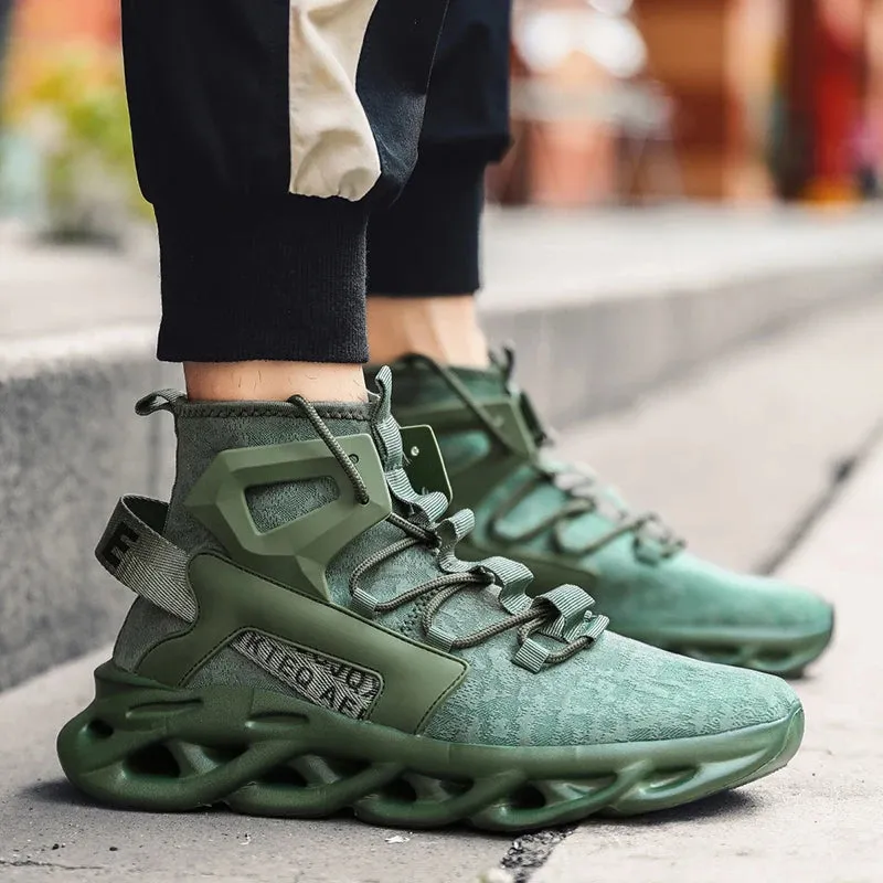 High Top Sneakers HTS500 best street style shoes 2024