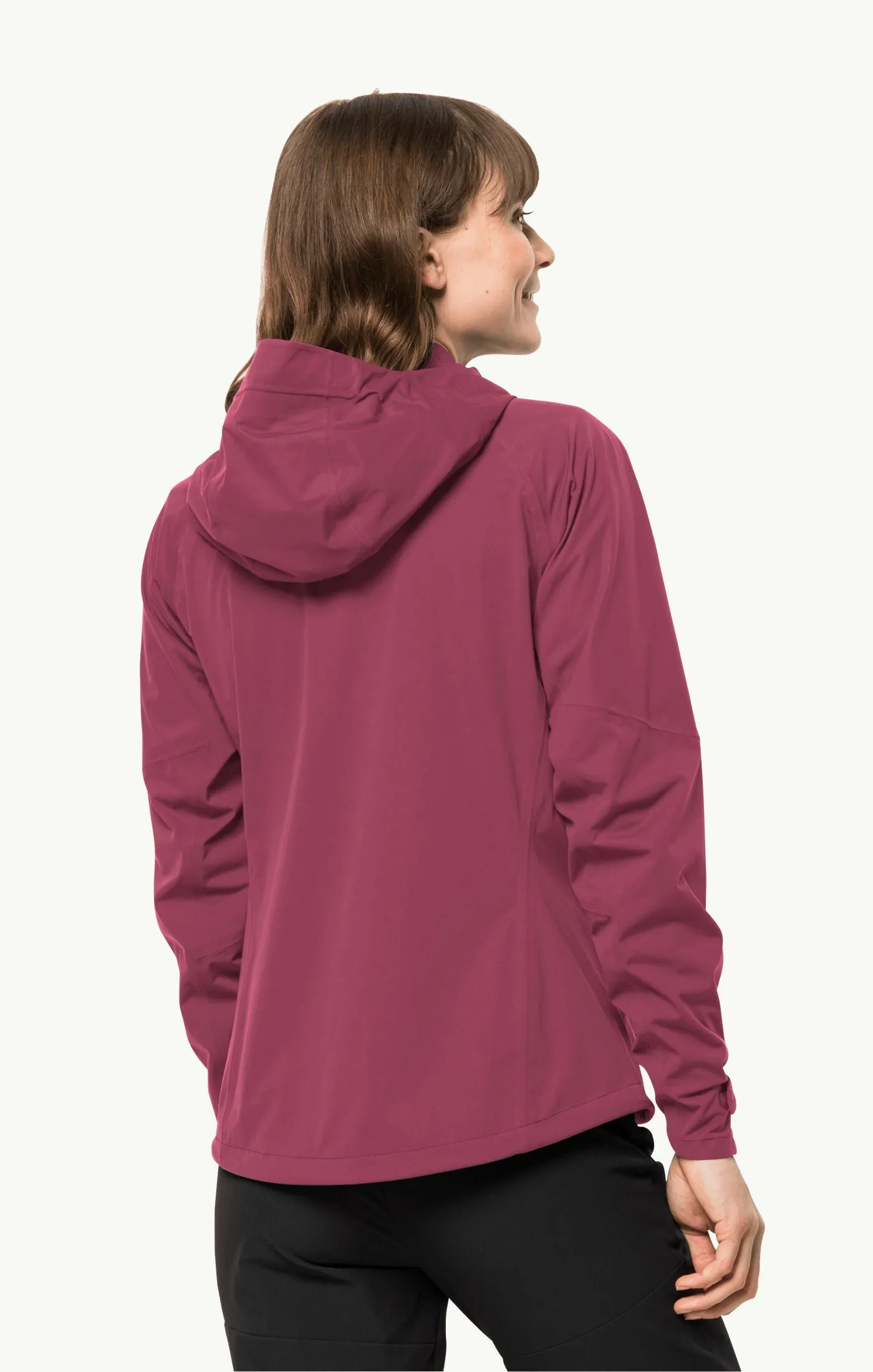 Jack Wolfskin Go Hike Jacket Womens Sangria Red