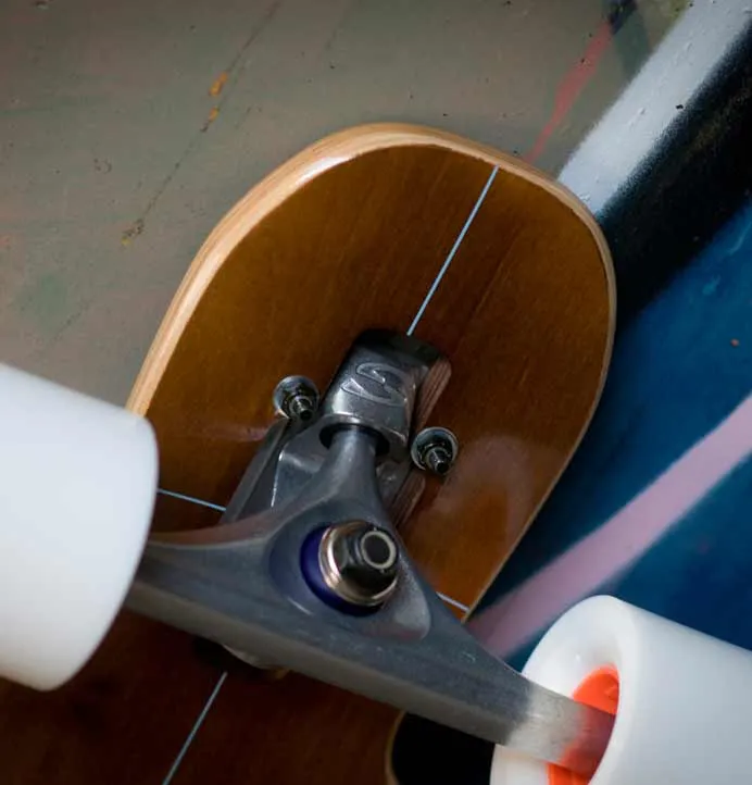 Lush Longboards Freebyrd Lo-Pro Woodgrain Drop-through Longboard