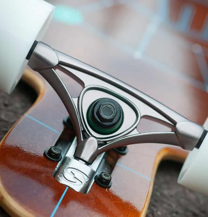Lush Longboards Freebyrd Lo-Pro Woodgrain Drop-through Longboard