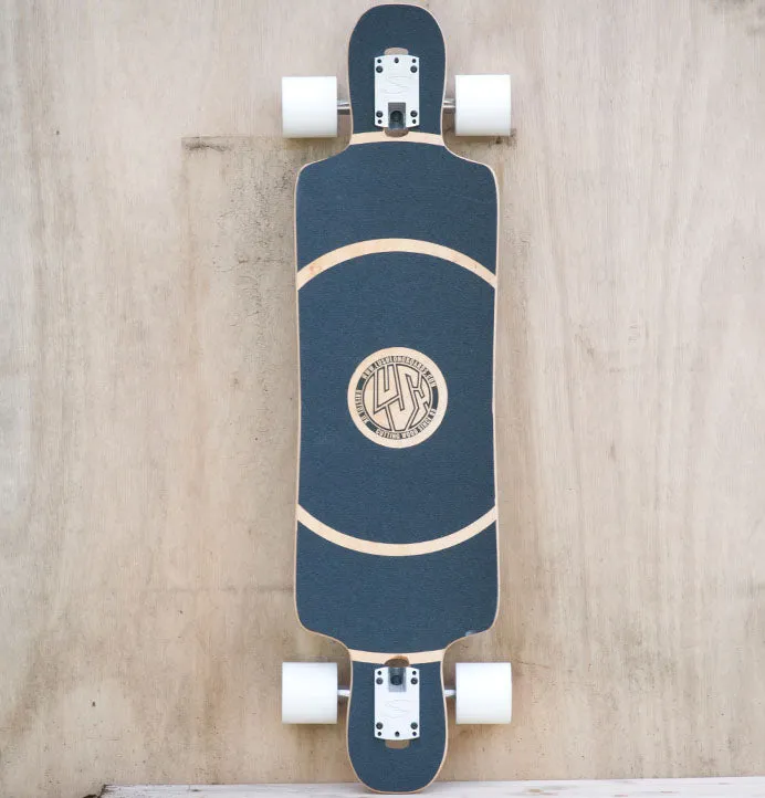 Lush Longboards Freebyrd Lo-Pro Woodgrain Drop-through Longboard