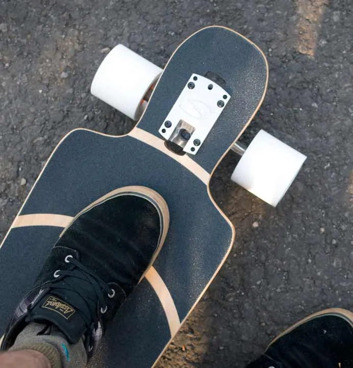 Lush Longboards Freebyrd Lo-Pro Woodgrain Drop-through Longboard