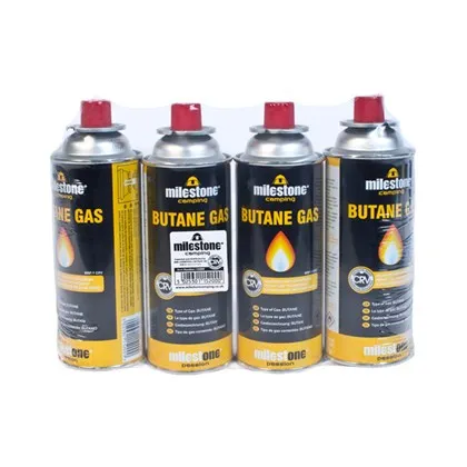 Milestone - 5 Packs of 4 Gas Canisters - 220g