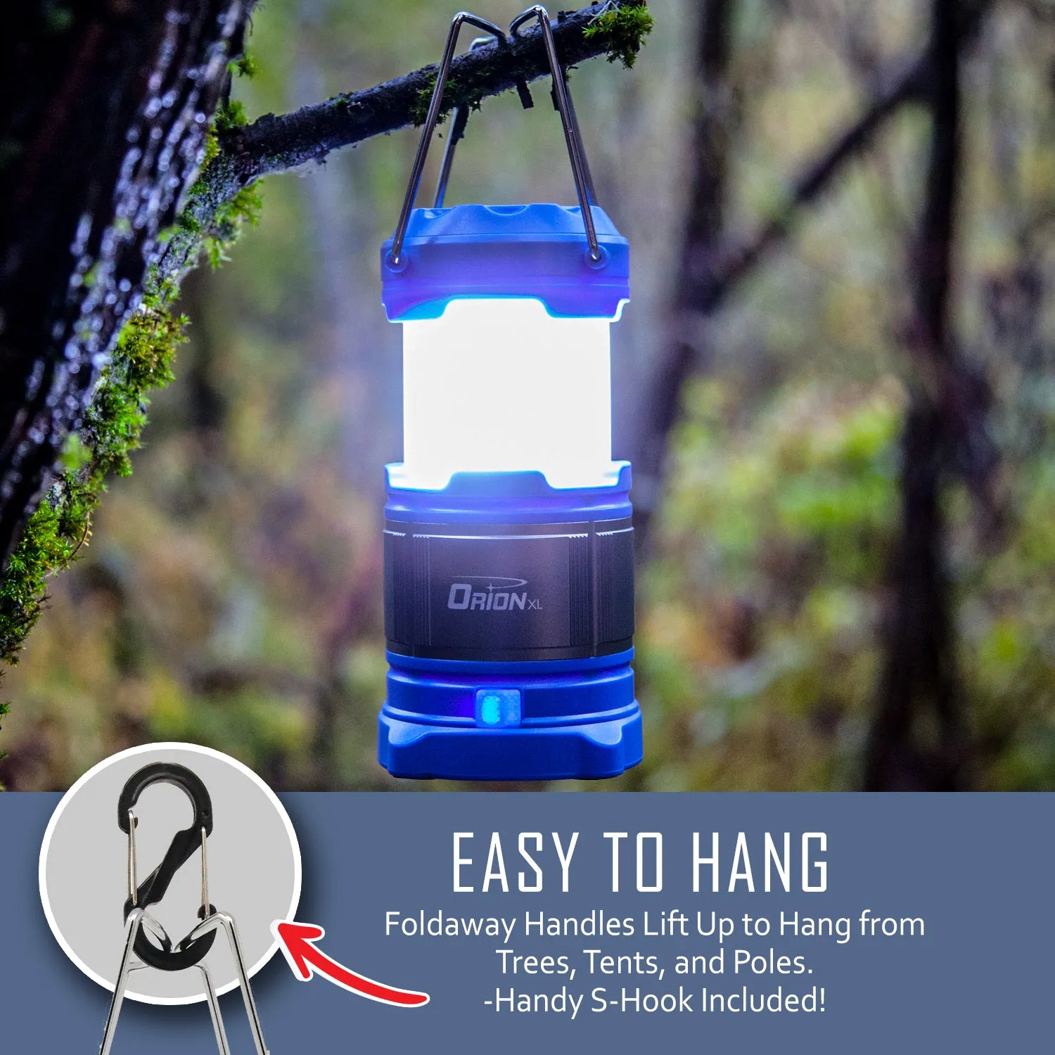 Orion Rechargeable LED Survival Lantern and Power Bank
