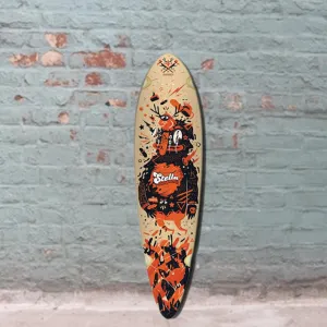 Pintail Longboard Blunt Nose Monster 38" Stella Longboards Deck