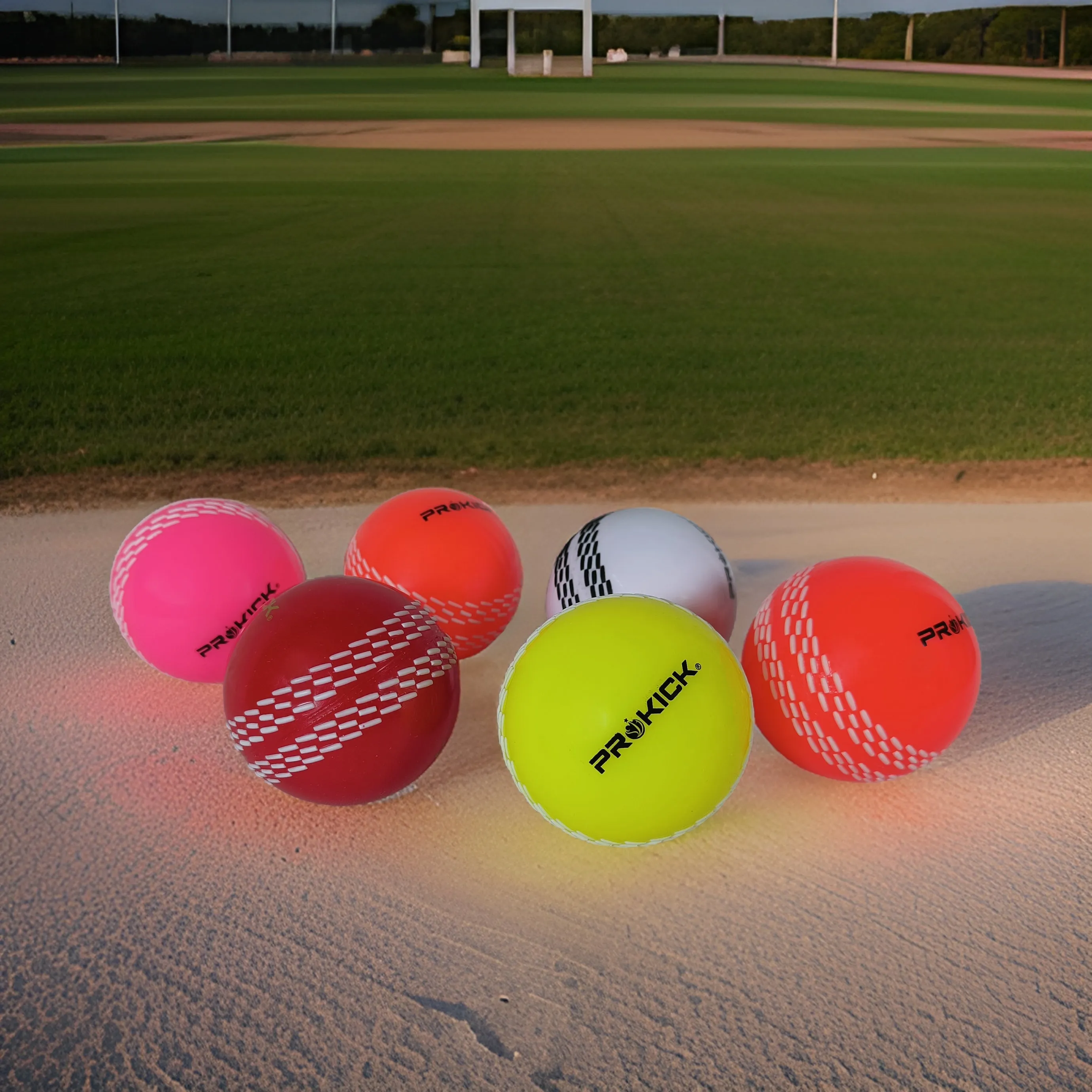 Prokick Seam Wind Balls (Pack Of 6 - Multicolor)