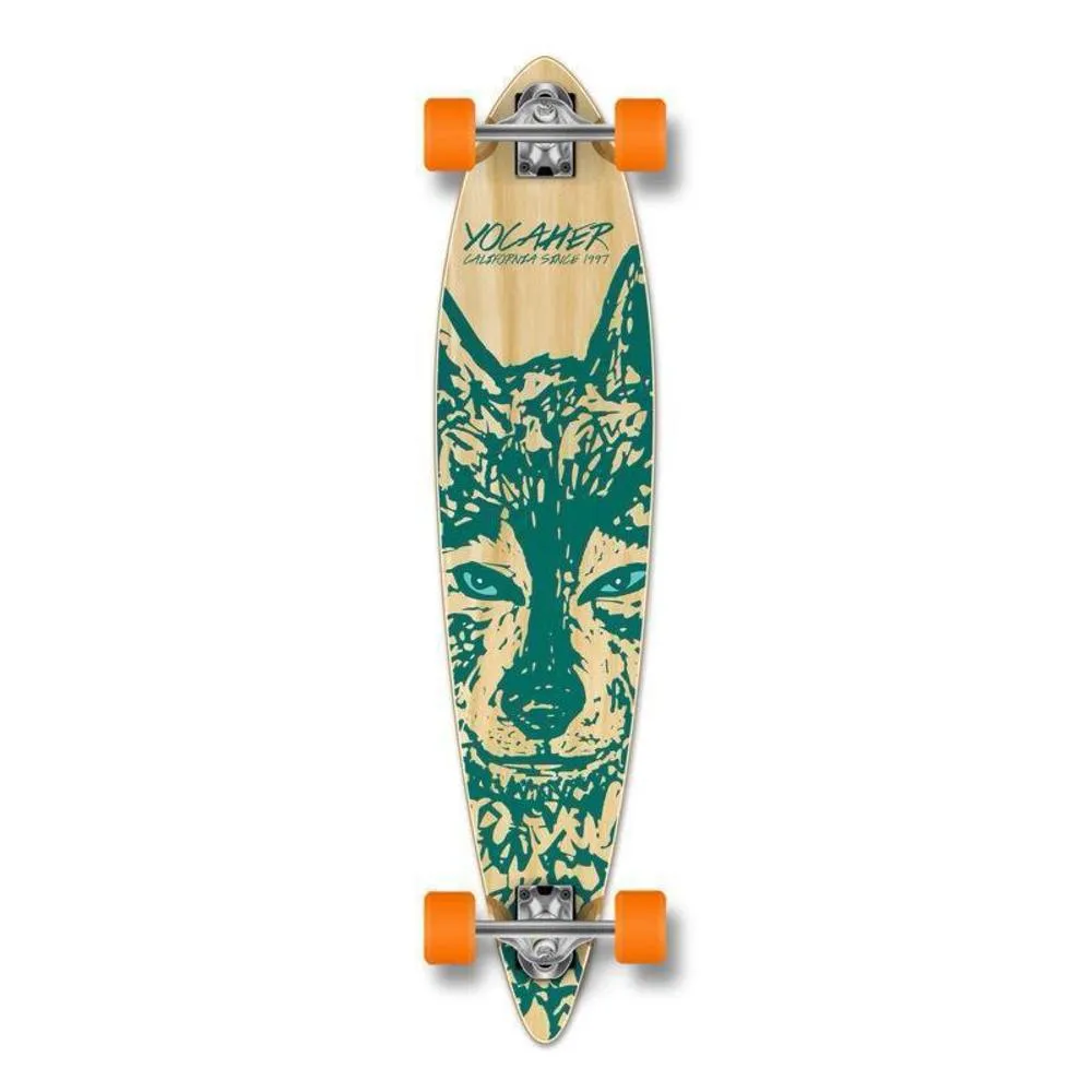 Punked Wolf Pintail 40" Longboard