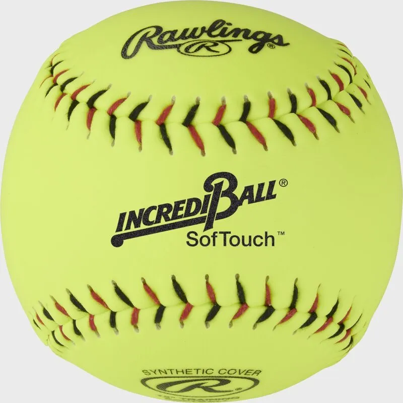 Rawlings 12" Neon Softtouch Incredi-Ball Softball-Dozen