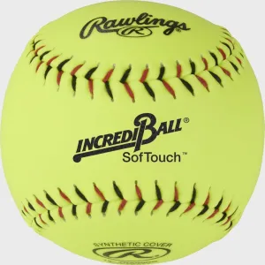 Rawlings 12" Neon Softtouch Incredi-Ball Softball-Dozen