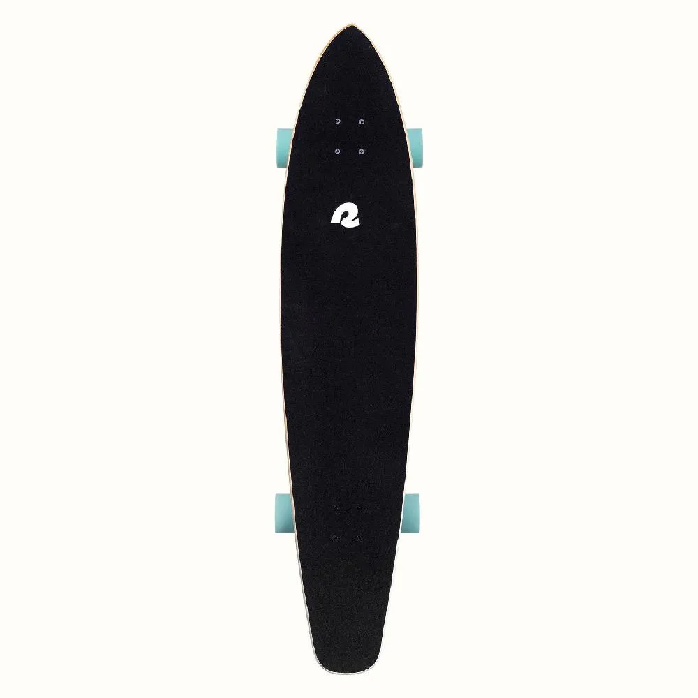 Retrospec Zed Aqua Fishtail 44" Kicktail Longboard