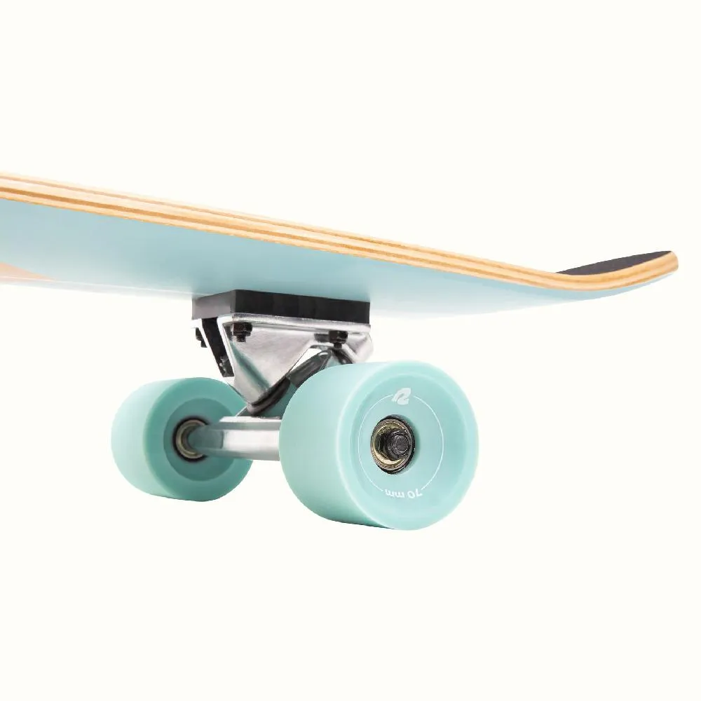 Retrospec Zed Aqua Fishtail 44" Kicktail Longboard