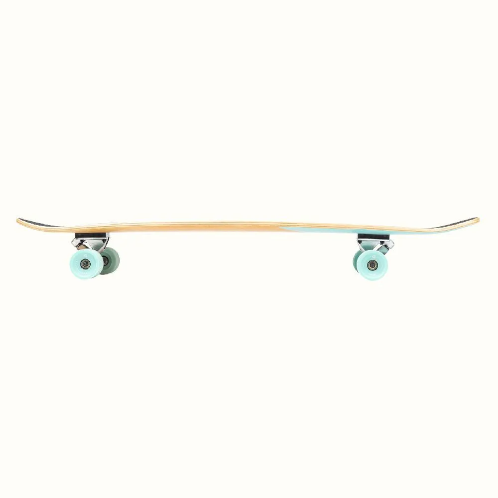 Retrospec Zed Aqua Fishtail 44" Kicktail Longboard
